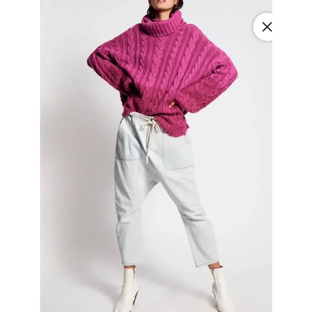 Free People x One Teaspoon / Brando Shab Kingpin Jeans / Boho Chic Jeans - Picture 2 of 5